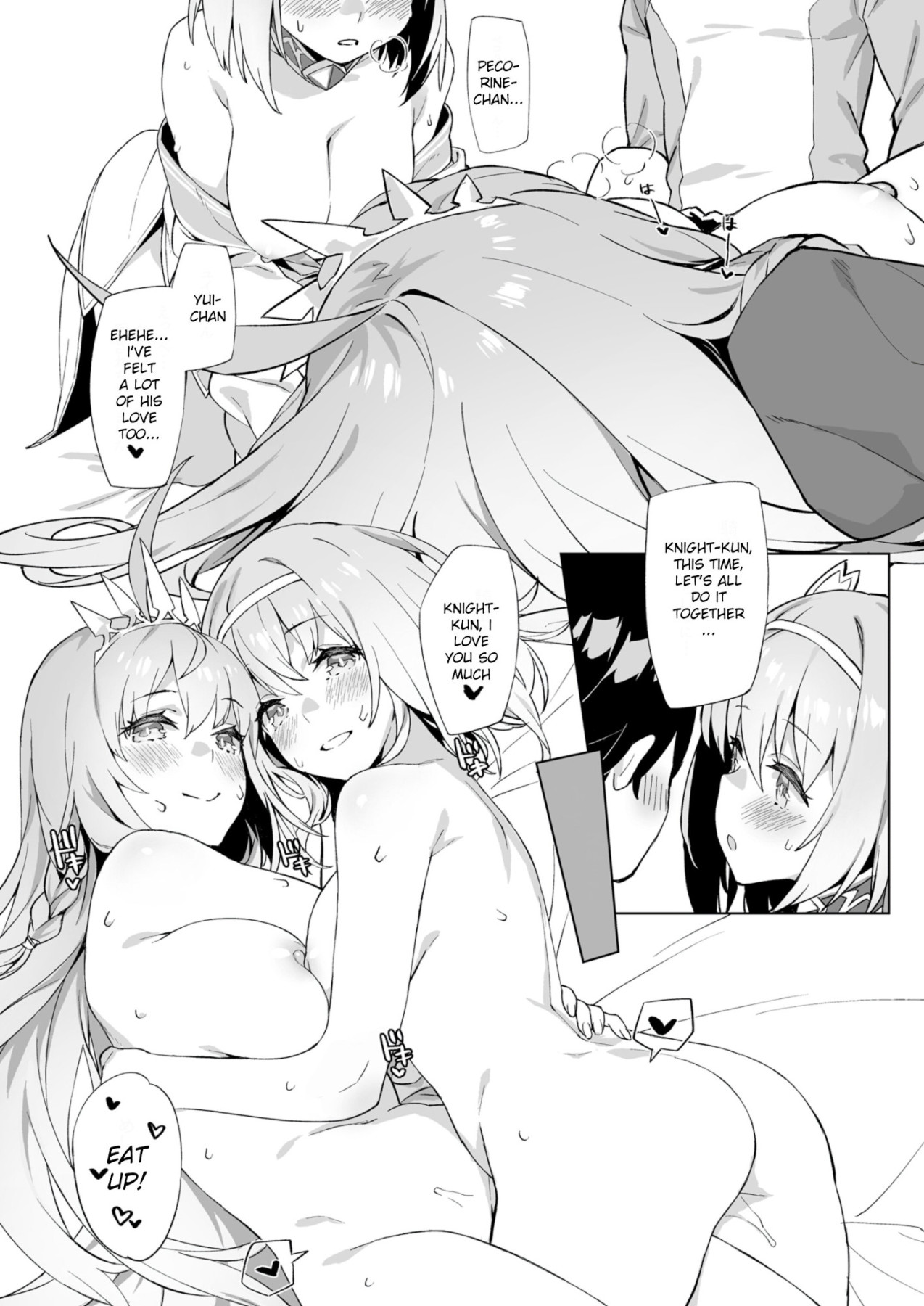 Hentai Manga Comic-Musunde Hiraite Yui to Peko-Read-18